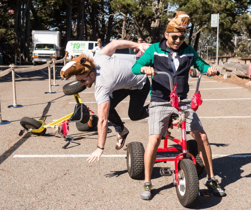 Giant tricycle for discount adults