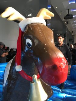 Mechanical Reindeer 'Rudolph' Ride - SF and Monterey Bay Area