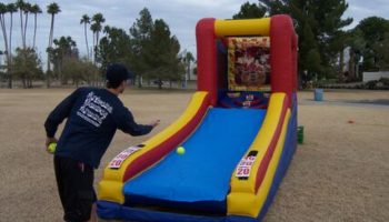 Inflatable Skee Ball Machine