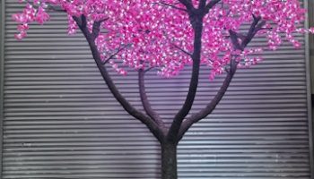 LED 14 Ft Pink Jasmine Tree