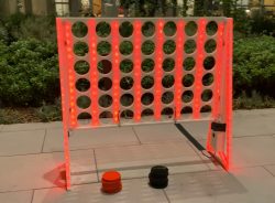 Lighted Connect Four Game Rental