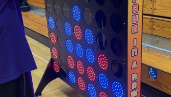 Connect 4 Digital Deluxe LED Game Rental Fun for No. CA