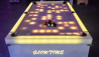 LED Lighted Pool Table Rental - Monterey Bay, East Bay, SF