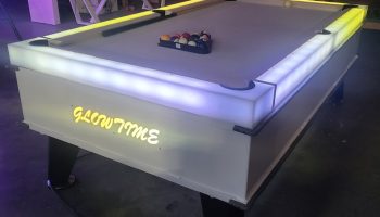 LED Glow Pool Table Rental - Let's Party