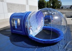 Inflatable Solid Floor Snow Globe Photo Op Rental