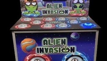 Whac An Alien Game Arcade Rental Monterey Bay area