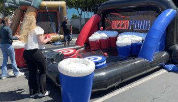 Giant Beer Pong Inflatable Competition Game Rental